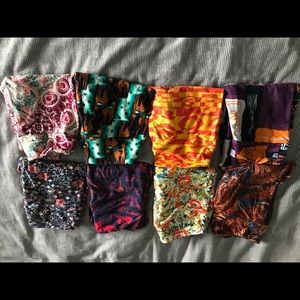 8pairs of lularoe one size leggings